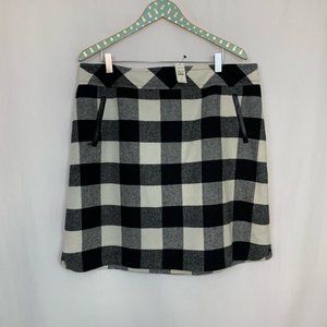 NWT Talbots Skirt 16 Buffalo Plaid With Pockets